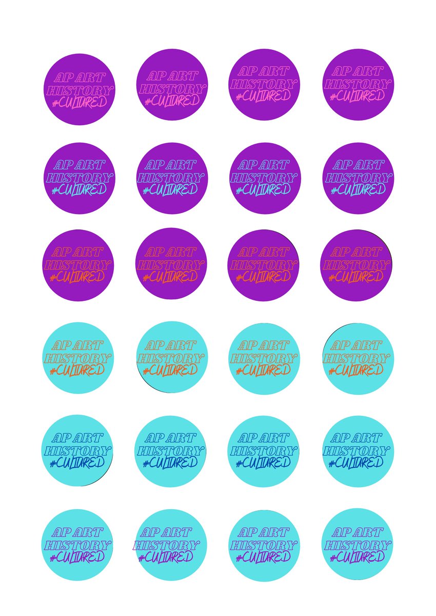 arthistorynotes's tweet photo. Printable holiday goodies for your amazing students: bookmarks, stickers (I used Amazon’s printable vinyl sticker sheets so that kids can put them on thier water bottles) and buttons. #APAH #arthistory #mysudentsareawesome https://t.co/NTIZSgsRfH