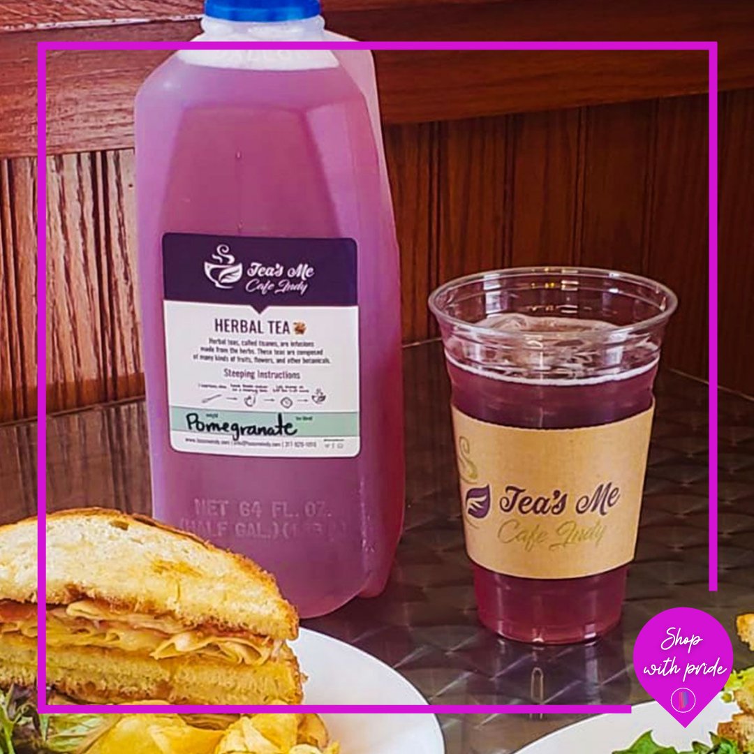 indypride's tweet photo. .@TeasMeIndy provides the best loose leaf tea sourced from around the world. In 2017 @Catchin24, 4x Olympic Gold Medalist & Women's Bball Hall of Famer, bought the Cafe, at 140 E 22nd St.
Learn more, shop teas & buy gift cards - https://t.co/R8kjp2QLJ6
#ShopWithPride https://t.co/8Ldu2F2Xe1