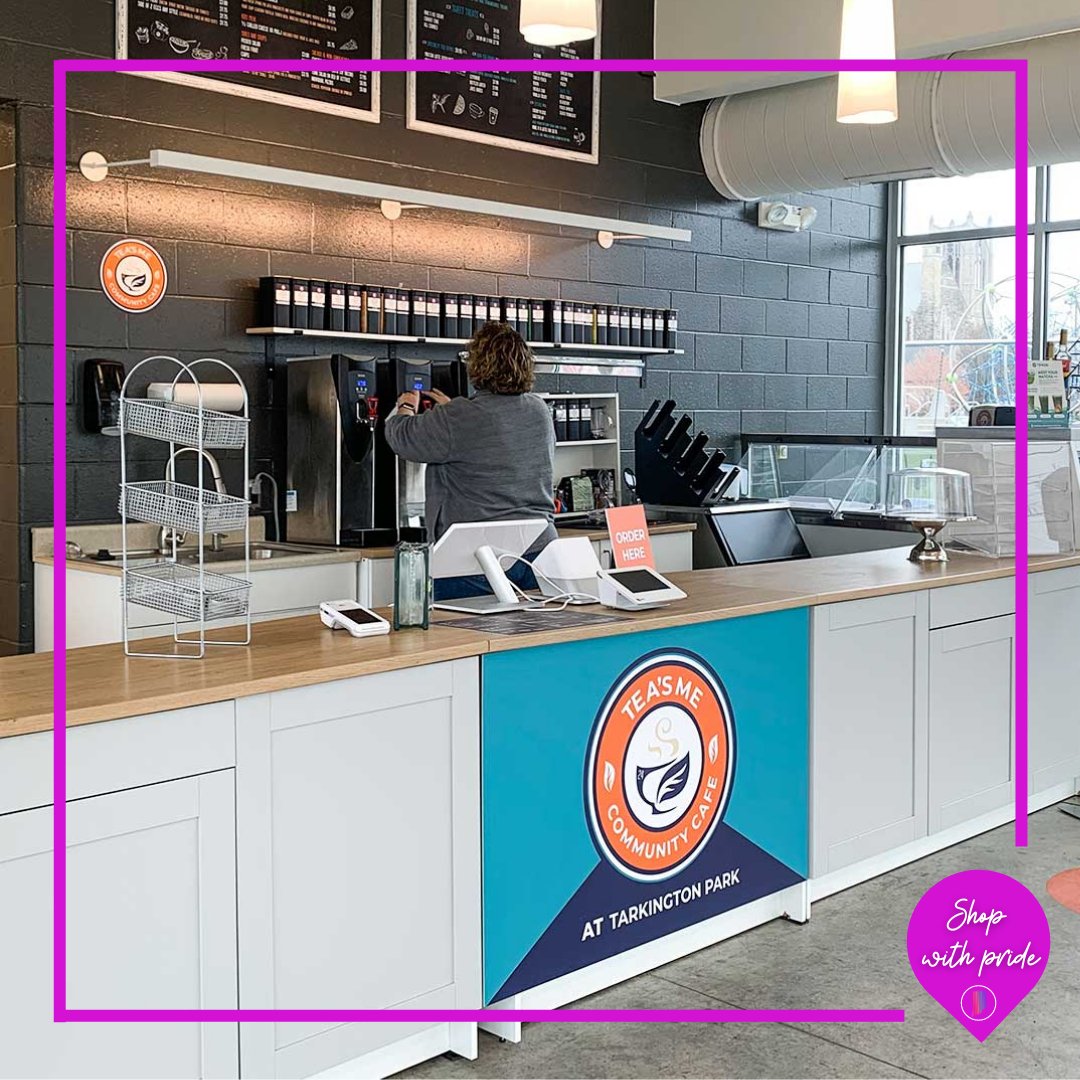 indypride's tweet photo. .@TeasMeIndy provides the best loose leaf tea sourced from around the world. In 2017 @Catchin24, 4x Olympic Gold Medalist & Women's Bball Hall of Famer, bought the Cafe, at 140 E 22nd St.
Learn more, shop teas & buy gift cards - https://t.co/R8kjp2QLJ6
#ShopWithPride https://t.co/8Ldu2F2Xe1