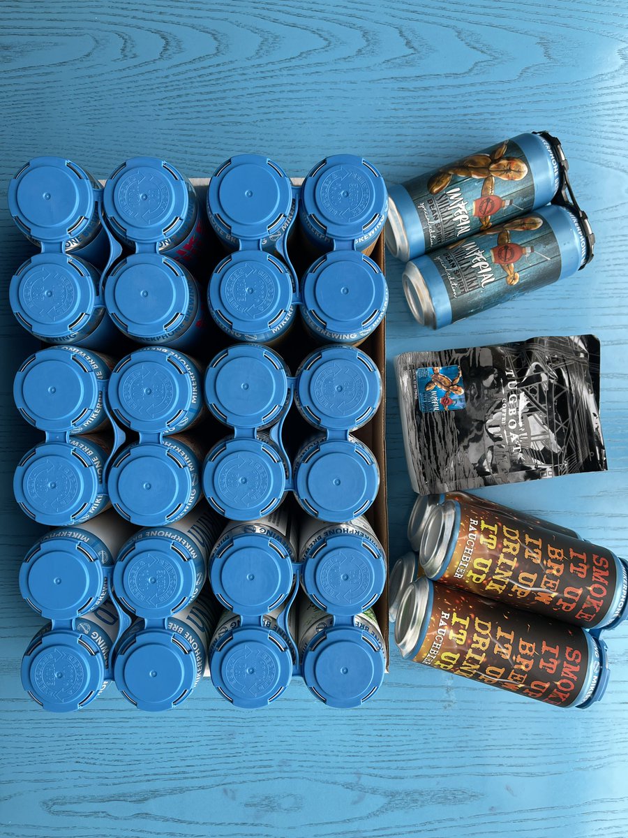 Avoid grocery store lines &amp; meal prep &amp; hang with us &amp; Fire &amp; Smoke BBQ today.  Doors open at noon. Check to-go options here: mikerphonebrewing.com/togo