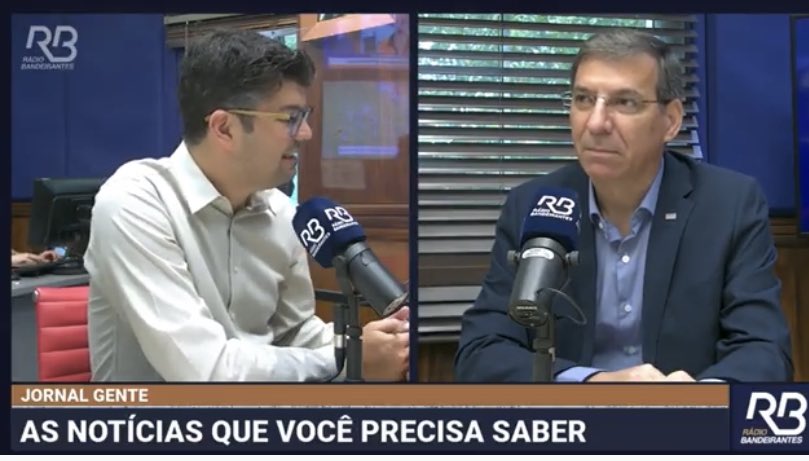 📻Sistema Prisional: Na manhã de hoje o secretário da Administração Penitenciária, Cel Nivaldo Restivo, foi entrevistado pela Rádio Bandeirantes. Confiram na íntegra como foi o programa.

🎙 m.youtube.com/watch?v=R6gkHy…