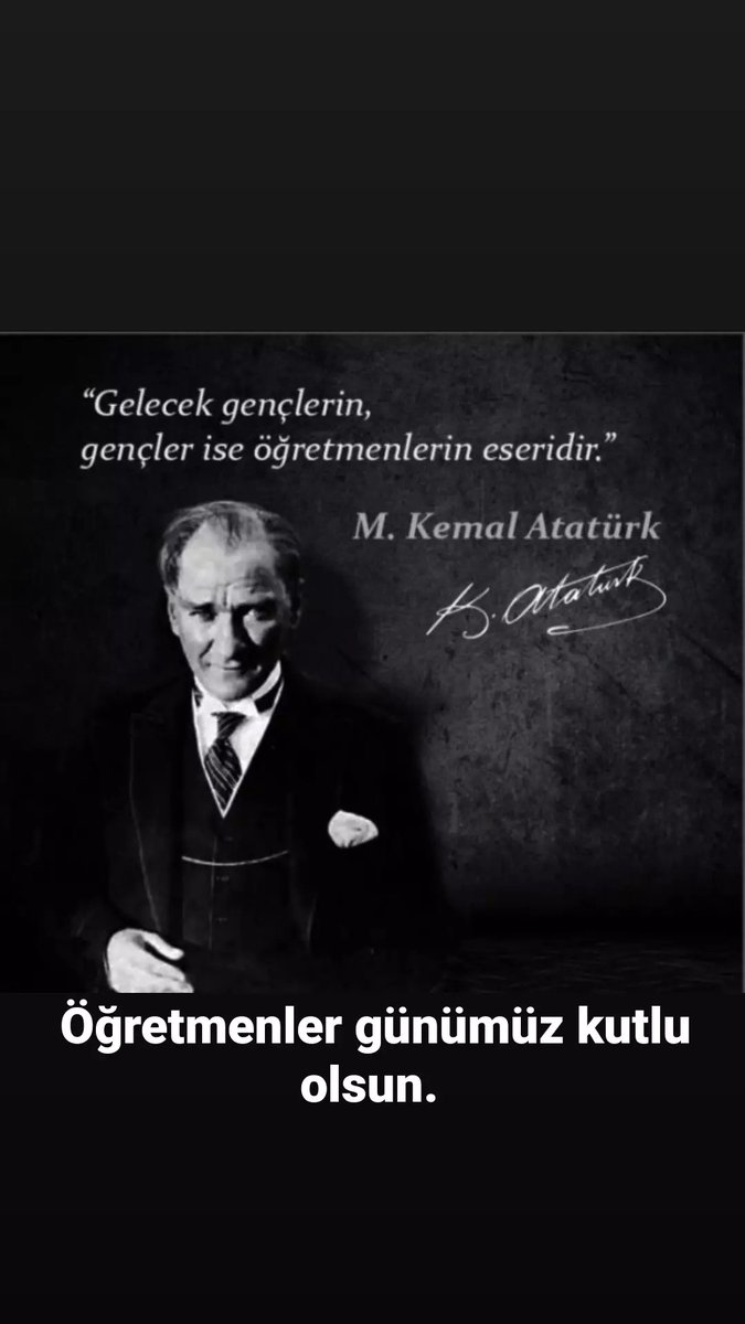 Öğretmenler günümüz kutlu olsun. #ÖğretmenlerGünü