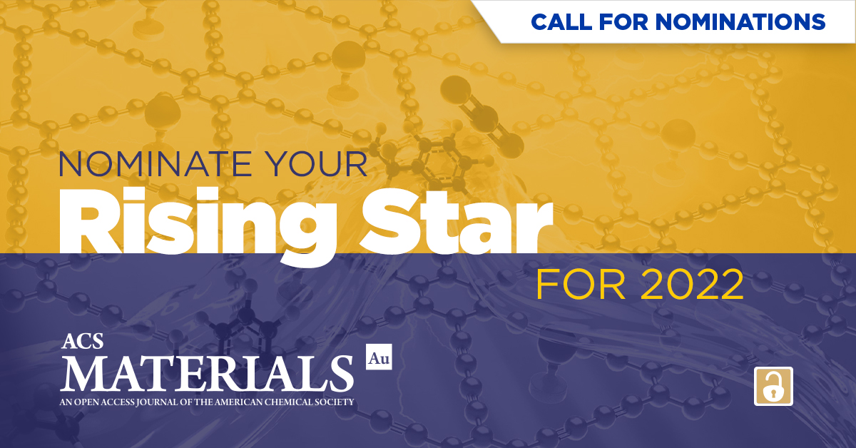 Know an early career researcher pushing scientific boundaries in fundamental or applied research at the interface of materials and other disciplines?
 
Nominate them as a 2022 Rising Star in materials science!

Find out how here: fal.cn/3k6my