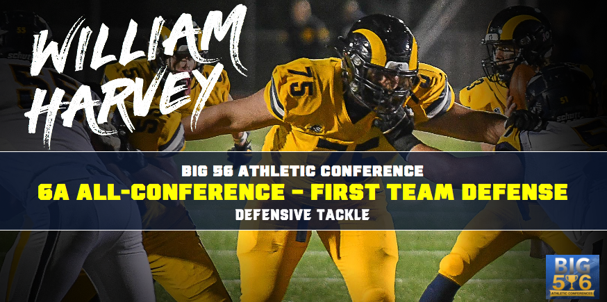 mtlebofootball's tweet photo. Congrats Will Harvey on being named All-Conference 1st Team Defensive Tackle! At 6’3” (285lbs), Will has been a one-man wrecking crew in the middle. And he ain’t too bad on offense, either. Somebody better O! 

@WilliamHarv_55 Hudl: https://t.co/YB8ghodVtm 

@Big56Conference https://t.co/JqqPjzacwe