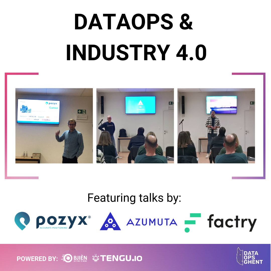 DataOps Ghent Meetup tweet media