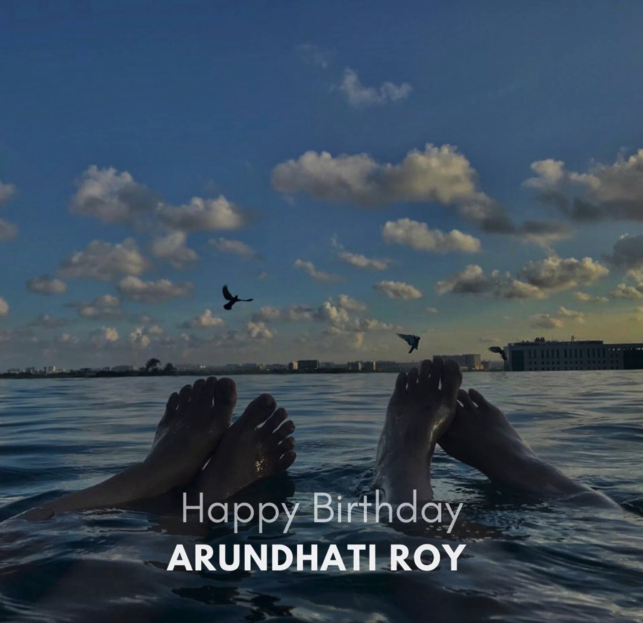 Happy Birthday Arundhati Roy. 