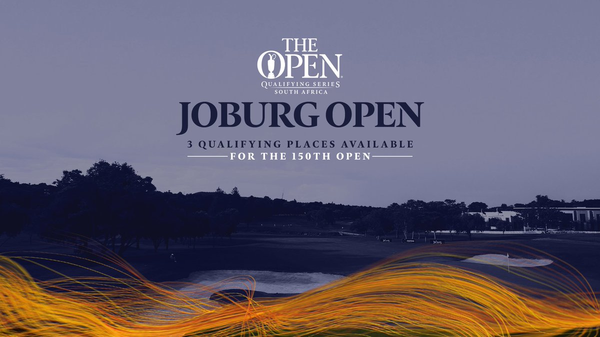 TheOpen's tweet image. The @JoburgOpen_ kicks off tomorrow at Randpark and there are 3️⃣ qualifying spots available for The 150th Open at The Home of Golf 🏆 

Read more about the #OpenQualifyingSeries event here 👉 bit.ly/OQSSouthAfrica