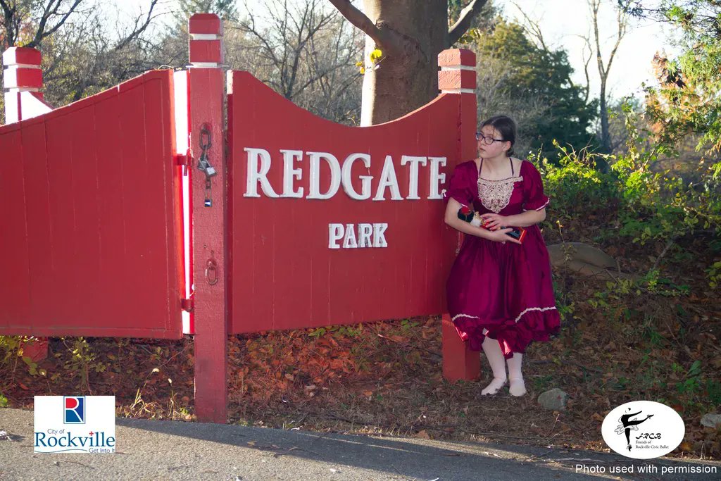 RockvilleRec's tweet photo. Take a pre-Thanksgiving stroll through RedGate Park like Clara, then get your tickets for @RockvilleBallet's The Nutcracker Dec 3-5 &amp; 10-12:  https://t.co/Rf1GEPHljV #ClarasMagicalJourney @Rockville411 https://t.co/F2O1uXjCOT