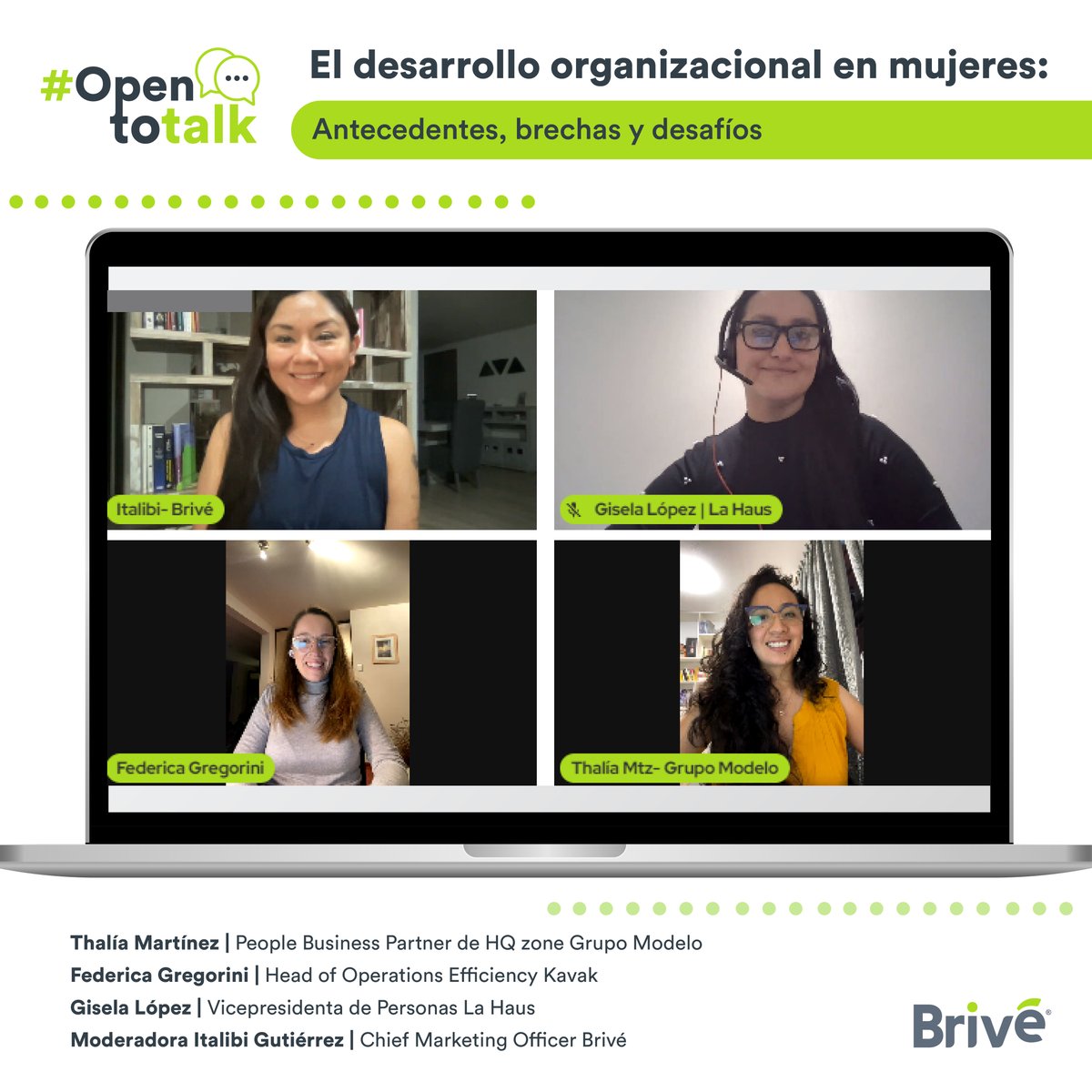 BriveOficial's tweet photo. #OpenToTalk | 
¿No lograste ver la transmisión? No te preocupes, la guardamos para ti.
➡️ https://t.co/TtTb6hWHQM https://t.co/xTQfWW7T9M