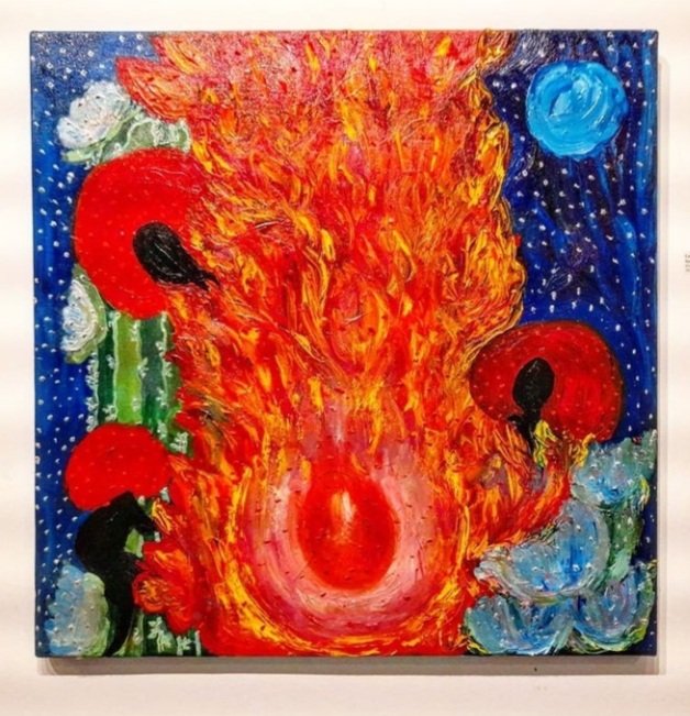 hersiliaalvarez's tweet photo. "La ronda feminista y el fuego"

Hersilia Alvarez 
Óleo sobre tela
40 x 40 cm
2021
* disponible
#hersiliaalvarez  #artistaslatinoamericana #feminismos #art #artecontemporaneo #artcollector #oleo #artwork #feminismosnegros #coleccionesdearte #moon #feriasdearte  #artcuratorship https://t.co/E9CEtnCisk