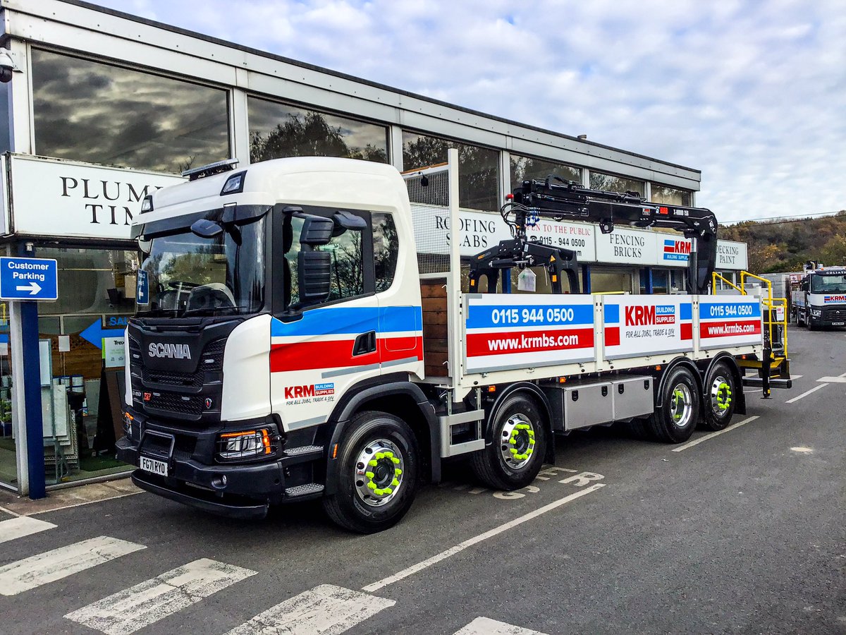 Big Brother’s landed. KRM Building Supplies have taken delivery of their new Scania G410 XT 8x2*6. This will maintained for the next 5 years by <a href="/keltruck/">Keltruck Scania</a> Nottingham.Look forward to seeing it on the road <a href="/krmbs1/">KRM Building Supplies Ltd</a> <a href="/ScaniaUK/">Scania UK</a> <a href="/ScaniaFinanceUK/">Scania Financial Services UK 🇬🇧</a> #SuppliedByKeltruck #Scania #keltruck #XT