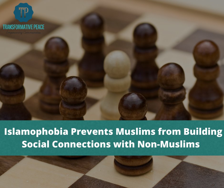 Transform_Peace's tweet photo. 79.2% of survey participants in a Berkeley Othering & Belonging Institute study reported that Islamophobia prevents them from building social connections with non-Muslims.
#IAM2021 #IslamophobiaAwareness #EndIslamophobia #TransformativePeace #Humanrights #endracism https://t.co/ncst6GoX5C