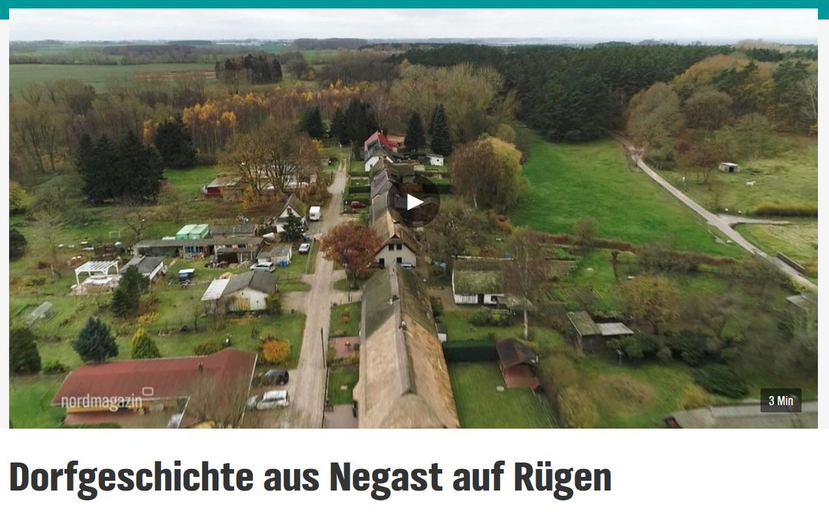Pomm_Greif's tweet photo. NDR Dorfgeschichte

#Negast auf der Insel #Rügen

Ein Sackgassendorf mit 23 Einwohner in 5 Häusern.

https://t.co/ubiN4NGjxz https://t.co/AH1ijA1GCH