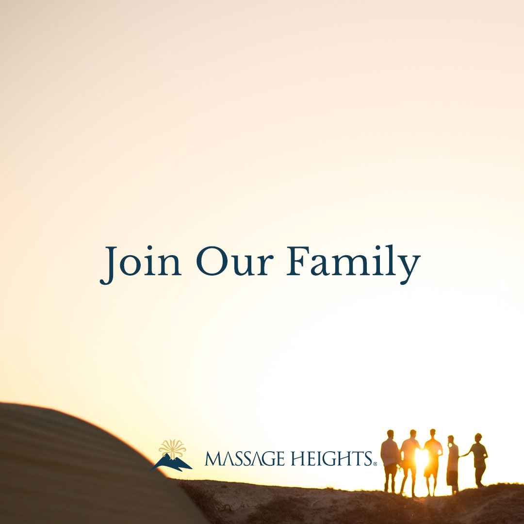 At Massage Heights Morristown, our therapists are inspiring individuals who, when we come together, are a family of healing hearts. Join our family and elevate your career today. MassageHeights.com/careers/
#ElevateEveryday #MassageHeights