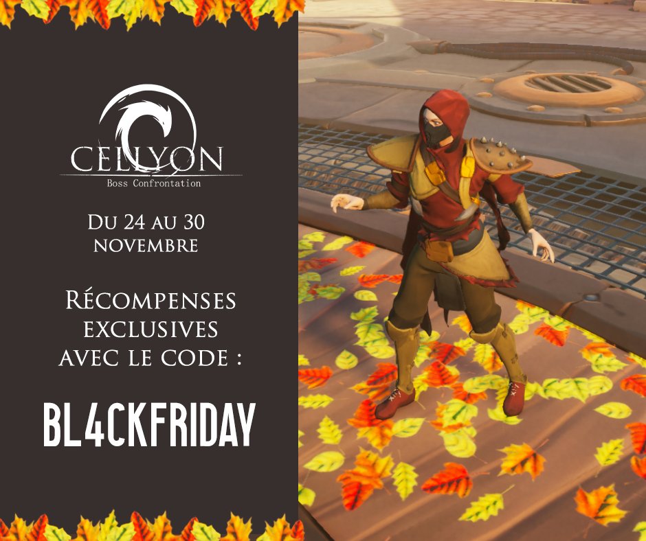 playcellyon_fr's tweet photo. On a une petite surprise pour vous... 😮
Les soldes Steam arrivent sont là ! -30 % sur l'achat du jeu Cellyon : Boss Confrontation jusqu'au 30 novembre. Lancez vous dans l'aventure #Cellyon en attendant l'arrivée de Noël avec le froid qui arrive ! ❄️⛄️
#gaming #gamingpc https://t.co/t5VqC9Eebq