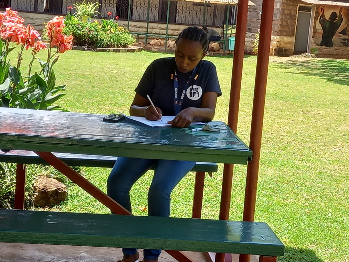 ICJKenya's tweet photo. HRDs doing personal work during the #WellBeingTraining #MentalHealthMatters #MentalHealthAwareness https://t.co/DE2NJUbl8S