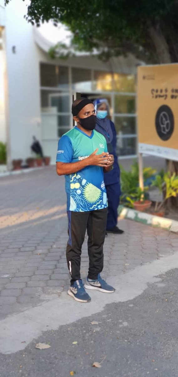 ahmedzaabe's tweet photo. W. Antimicrobial Awareness Week Virtual 5K Run2021. With 29 runners from Funadhoo. 22 from #shfah  Considered a tremendous success.
 @WHOMaldives 
@MFDA_mv  @MoHmv @HPA_MV 
@coachshujau @irunnersmv 
 #AntimicrobialResistance 
#AMR #25by30
#HandleWithCare 
#amrvirtualrunmaldives https://t.co/iYEzbsYSd6