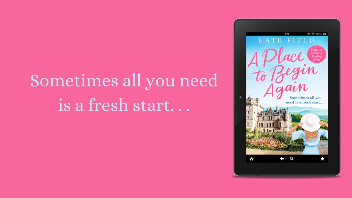 HeadlineAccent's tweet photo. Amazing deal alert!

@katehaswords's gorgeous novel #APlaceToBeginAgain is just 99p in eBook! 

📕💕😍 

Don't miss your chance to snap up this brilliant, heart-warming, uplifting read!

Find yours here -
https://t.co/OkSuZ4nQAR https://t.co/QyADRKSsCM