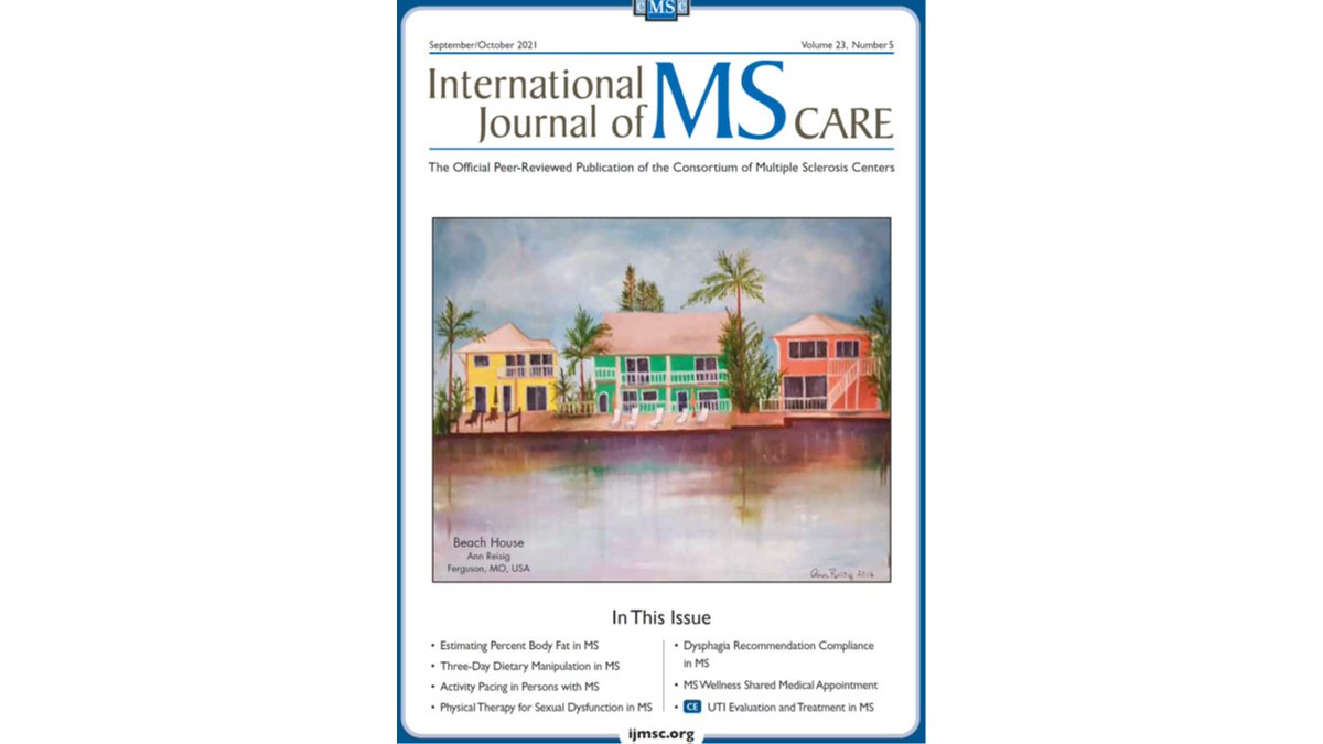 IJMSCtweets's tweet photo. Multiple Sclerosis Wellness Shared Medical Appointment Model | Int J MS Care https://t.co/EWart3C1Jp
By @JRAbbatemarco, @JeffCohenMD, Udeh BL, Bassi S, & @MRenselMD from @ClevelandClinic @CCLRI @CWRUSOM
#MSresearch #MSwellness #MS https://t.co/pwZ7ajzu7z