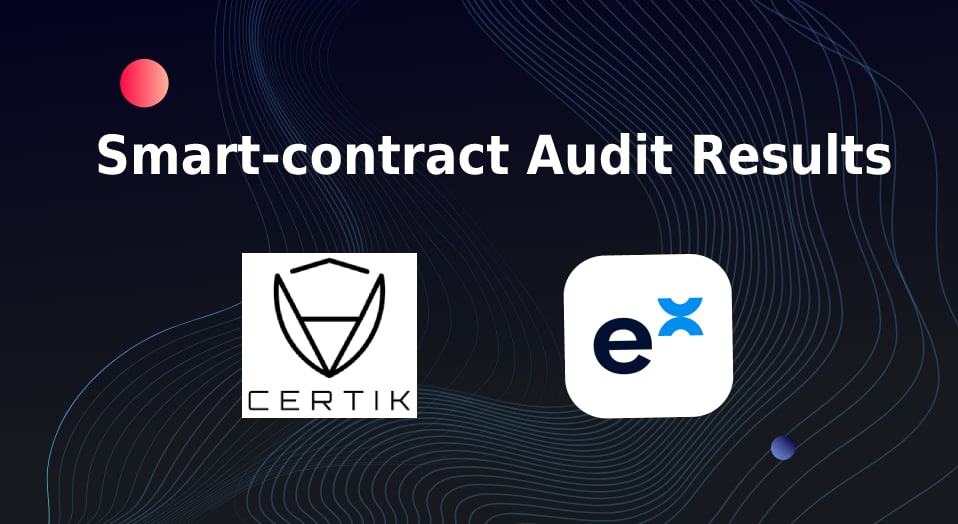 expx_finance's tweet photo. Smart-contract Audit Results

The ExpX platform has been certified by Certik, the world leader in cryptocurrency and blockchain auditing.

#CertikAudit

https://t.co/Zf21EahQv4 https://t.co/w847bmnjDV