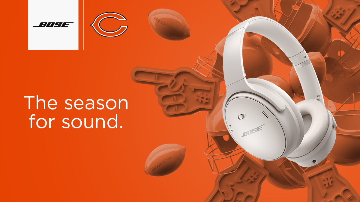 BearsLocal's tweet photo. Ring in the holidays with the gift of sound. 🔊

RT for a chance to win the new @Bose #QC45!
(Rules: https://t.co/Atkwc3oe1J) https://t.co/YBwm89k8Qr