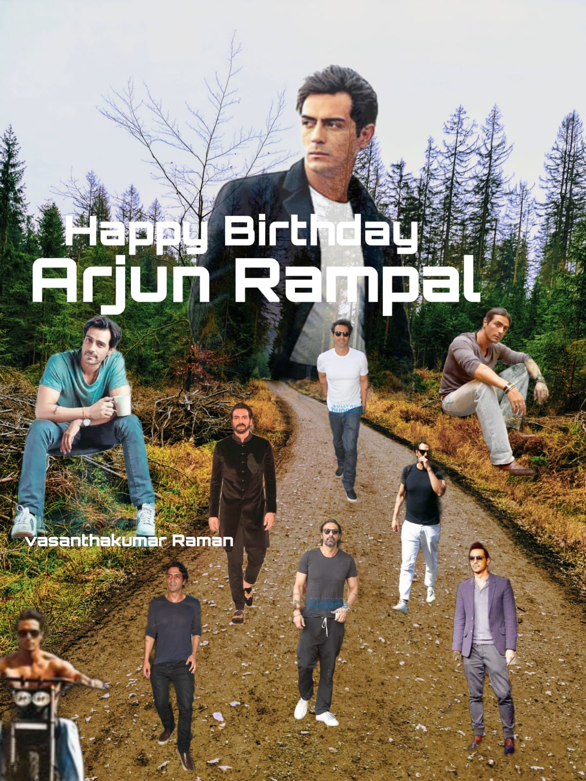 Happy birthday
Arjun rampal   