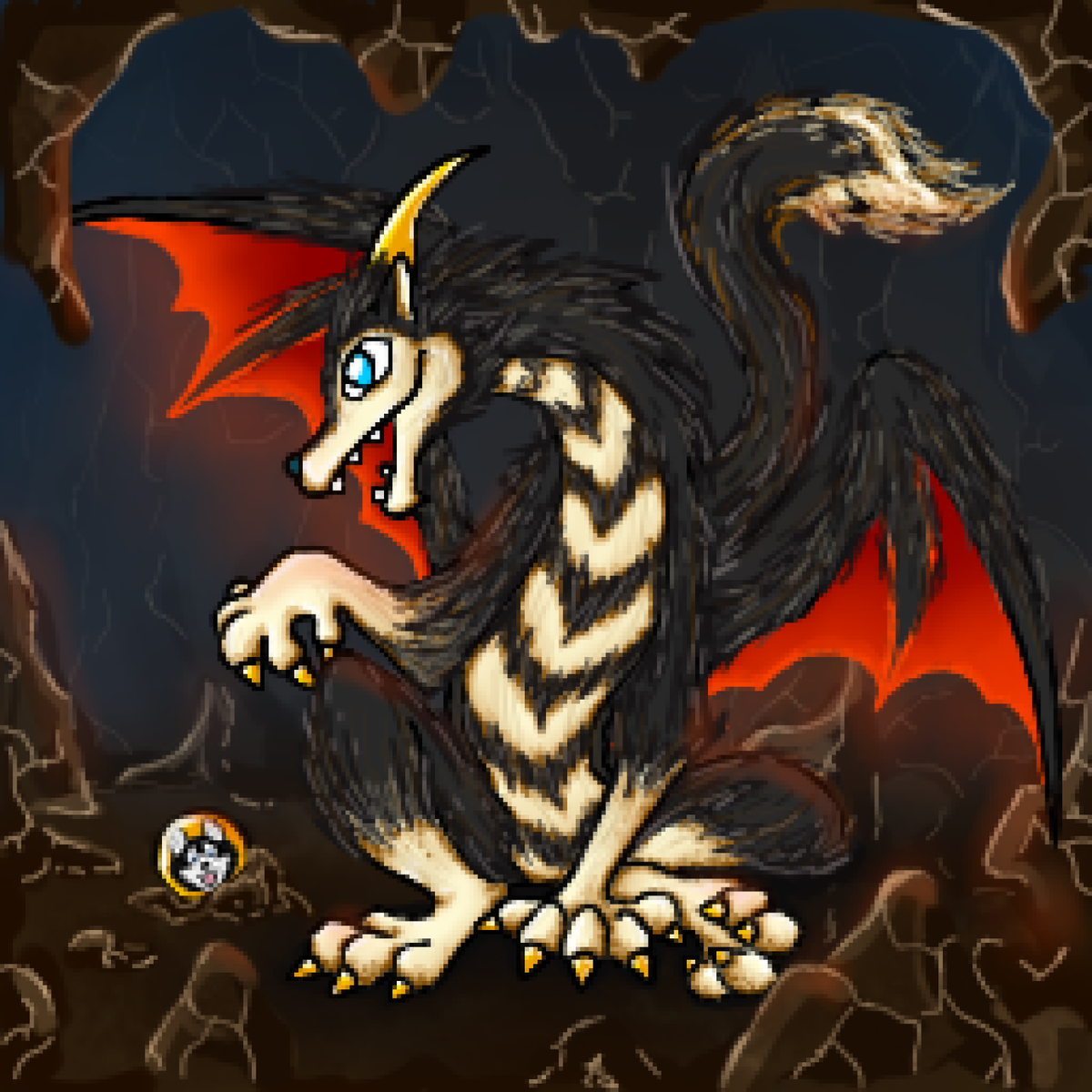 CardanoDragonz's tweet photo. 🐲@CardanoDragonz X @hoskytoken 🐺

Another season 2 Legendary dragonz! $HOSKY Dragonz🔥 Do dragonz bark? Woof!

$HOSKY #HOSKY #hoskytoken #CNFT #CNFTCommunity #CardanoDragonz https://t.co/A3xASZu0Ea