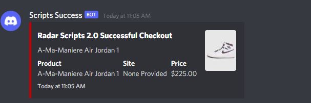 Radar Success tweet media