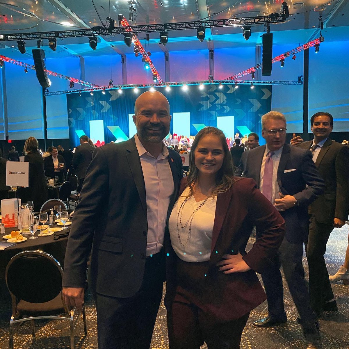 katie_cammm's tweet photo. It was an absolute honor to attend the Annual Kansas City Chamber of Commerce Dinner. The love for Kansas City was palpable. It was amazing to see so many friends and meet so many inspiring people 
#KC4All https://t.co/X90NxGJb8p