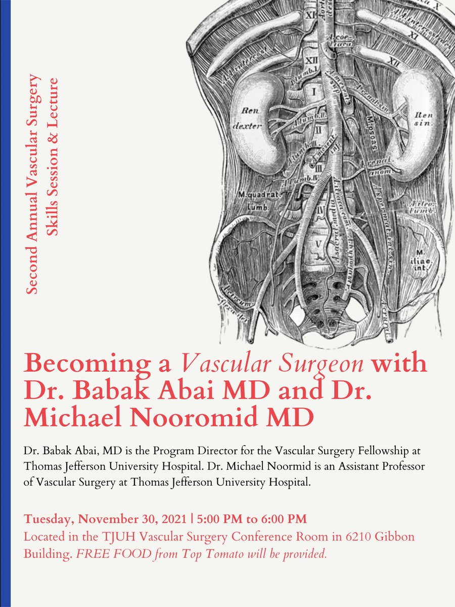 Jefferson Vascular Surgery Interest Group tweet media