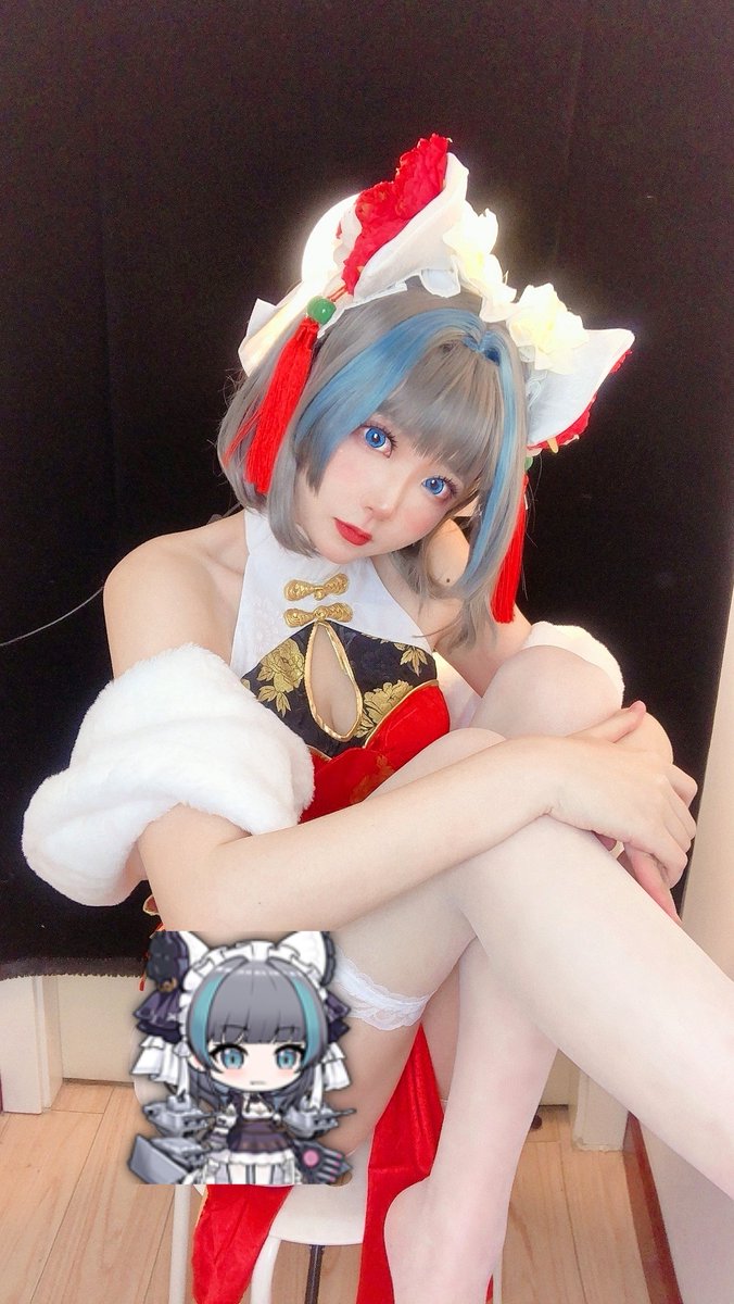 iry66666's tweet photo. #Cosplay #碧蓝航线 #アズールレーン #柴郡
猫猫新年旗袍！ https://t.co/TQFGbBs9Z6
