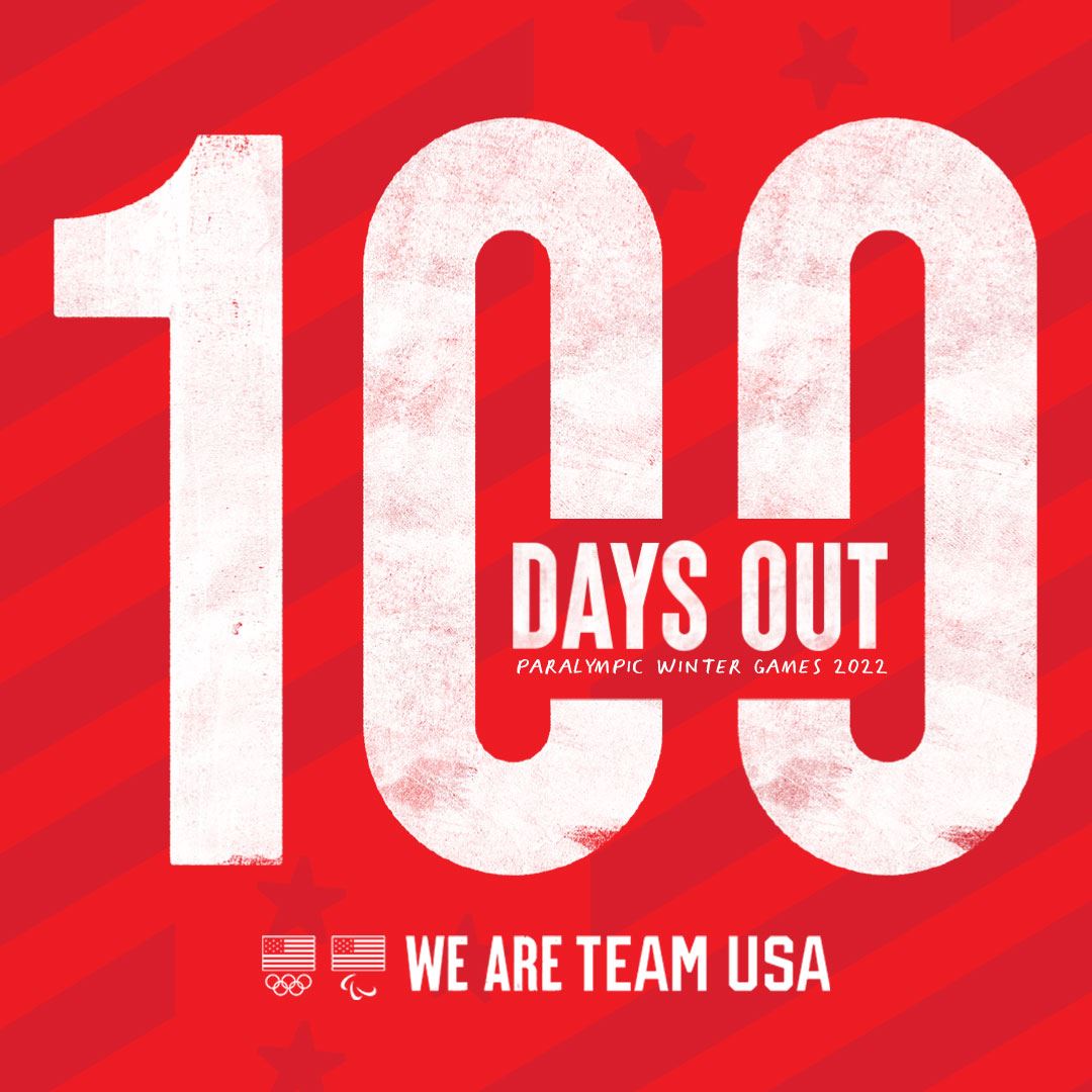 Only 100 days to the #WinterParalympics. 
Are you ready? We are.