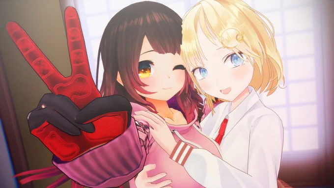 正式にENが3Dお披露目できたら同じ等身でイチャイチャVRCHATできるというわけだな🔎🤖💕
#amerobo #ロボ子Art #ロボ子MMD #ameliaRT #MMDホロライブ 
©2016 cover corp. 