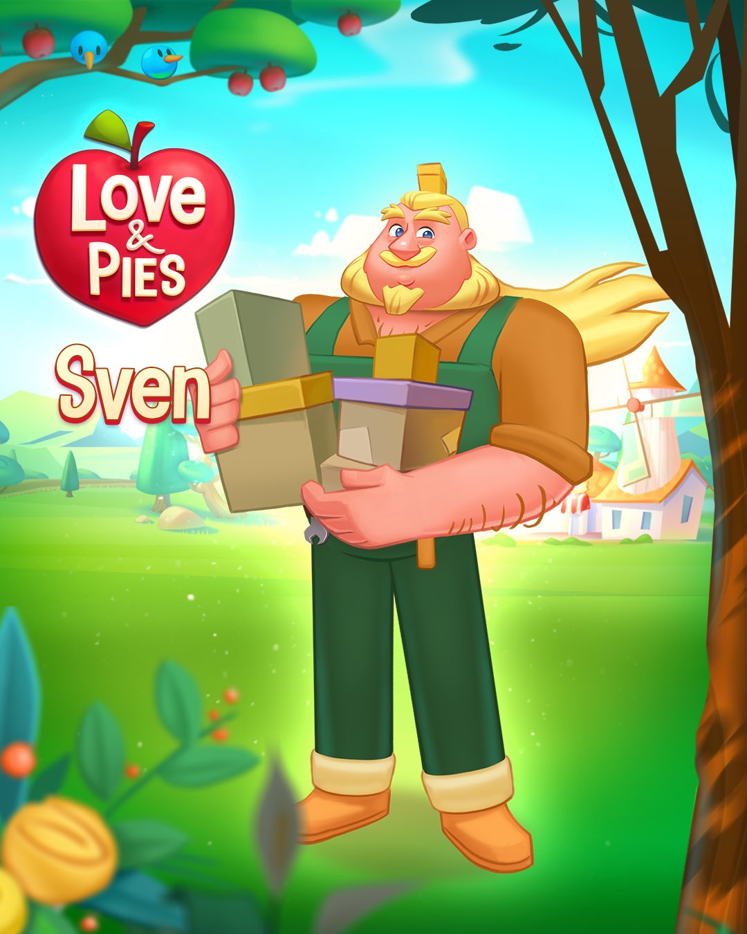 Love & Pies on Twitter "Meet Uncle Sven, handy with hammers and
