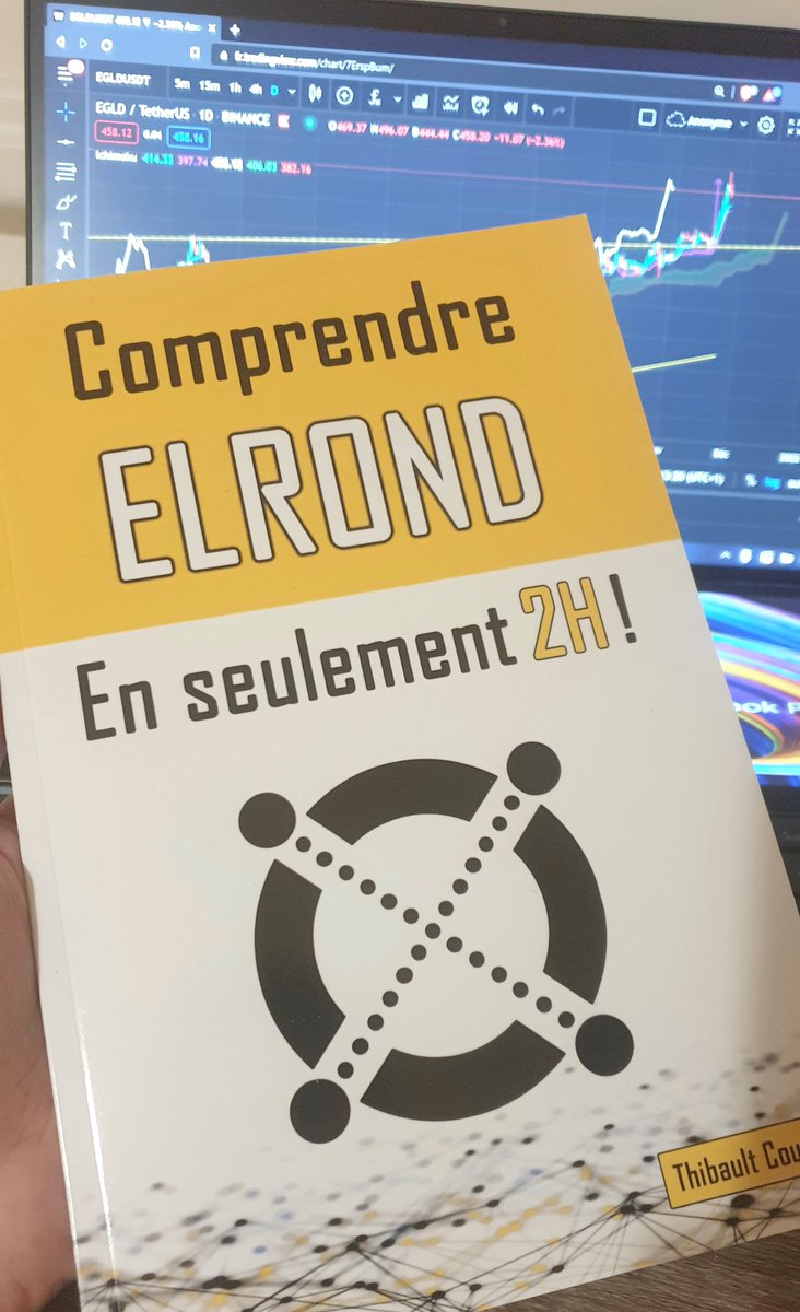 📙 Pour fêter l'ATH de EGLD à 544$, on a décidé de vous offrir à nouveau le livre "Comprendre Elrond en seulement 2h"
amzn.to/3COlOVP

Pour participer :
✅ RT + Follow <a href="/TagadoBTC/">Tagado Bitcoin & Crypto</a> &amp; @Thibaultcouss1 

1 livre supplémentaire à gagner tous les 500 RT

Bonne chance ! 🍀