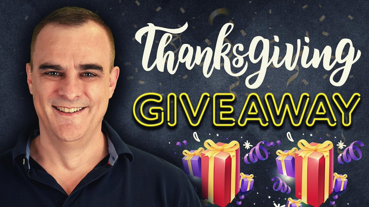 davidbombal's tweet image. Thanksgiving Giveaway! Be quick! 

YouTube video: youtu.be/38gsF2QUvvY 

#hak5 #ccna #ccnp #aws #azure #boson #ceh