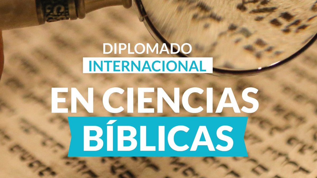 En el 2022 traemos para ti el Diplomado Internacional en Ciencias Bíblicas - Antiguo Testamento, con un abordaje desde el Canon hebreo.   
Inscríbete 👉sociedadbiblicacolombiana.org/CampusBiblico/  
📖 Adquiere certificación de la SBU, estudia con docentes especializados #campusbíblico