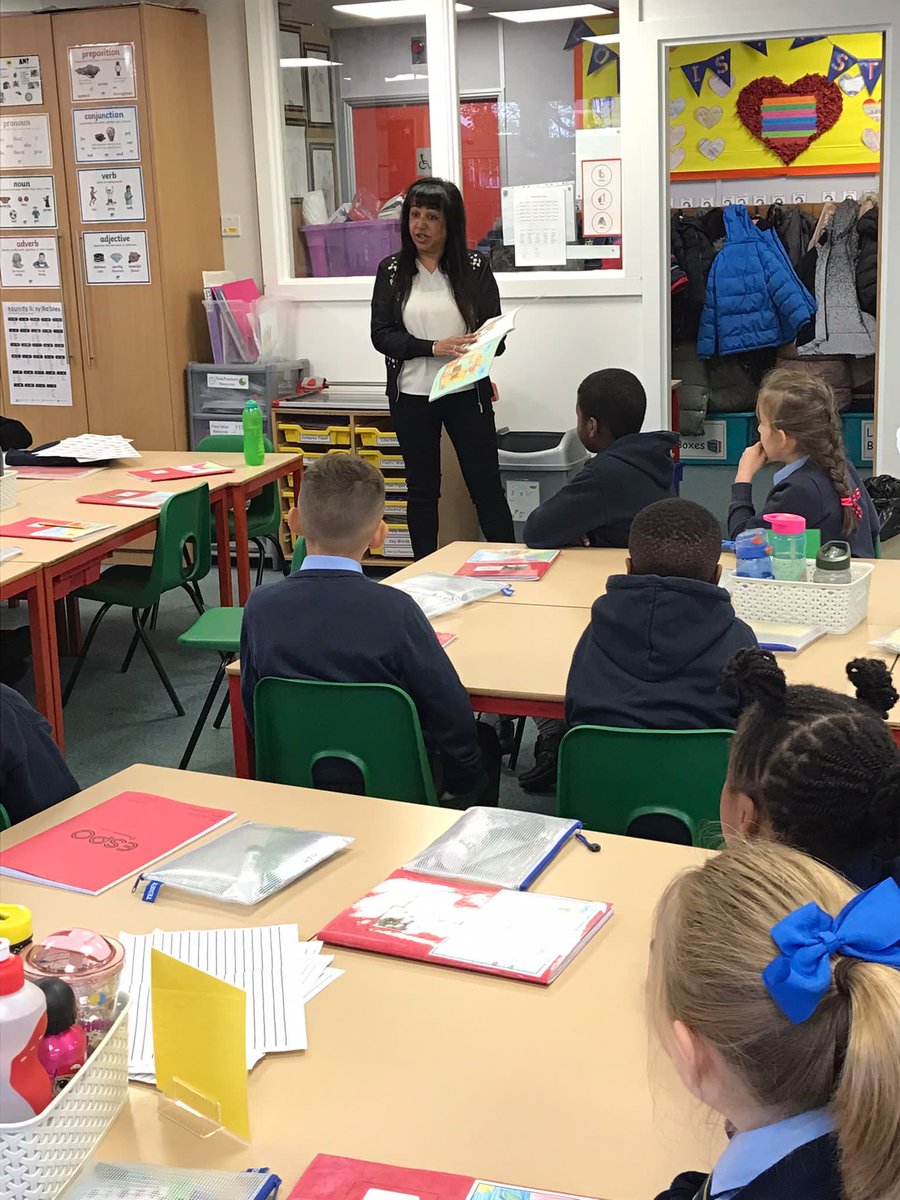 I to read to a total of 148 children at Haydn Primary and St Mary’s Catholic School as part of the #BigReadingChallenge by ⁦@MyNottingham⁩ for ⁦@dollyslibrary⁩. We need to raise funds for more free books for children in our city: www.go fund me.com/f/big-reading-…