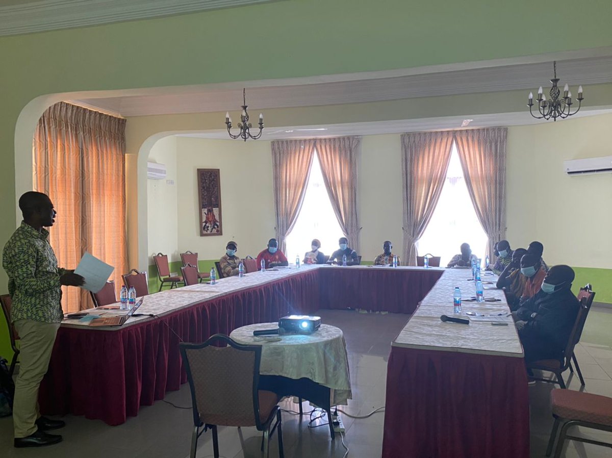 CDDGha's tweet photo. Team members from the CSO Coalition for Local Gov't Reforms today engaged traditional leaders, media and political parties in the Bono, Northern, Upper East, Upper West and Volta Regions on various proposed reforms, including the election of MMDCEs. #LocalGovtReformsGH https://t.co/KQh4lGZbnu