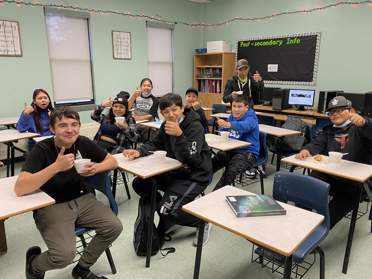 RhondaMartin77's tweet photo. CRA’s Indigenous group, along with Ms. Wanda’s recipe, prepared and enjoyed some moose stew today! It was delicious! Lots of happy staff members! @acms_nanuit @therobinsonread @Prose47 @NLESD @WelcherShane @DalleyNicole @DanielOBrien4 @DickerShannon https://t.co/XG0xf8z4ih