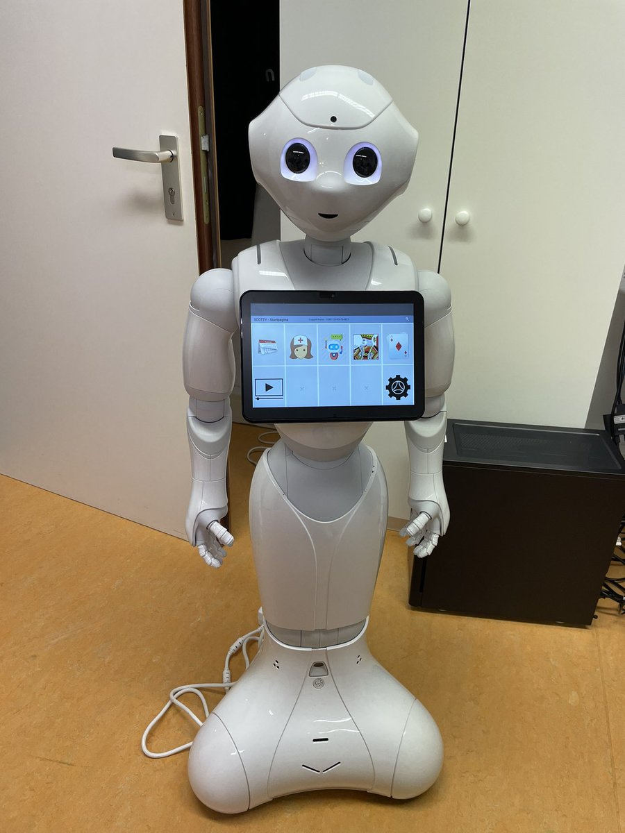 The Scotty robot arrived in the Netherlands! The first tests started today. Stay tuned for the coming updates.
#socialrobots #pepper