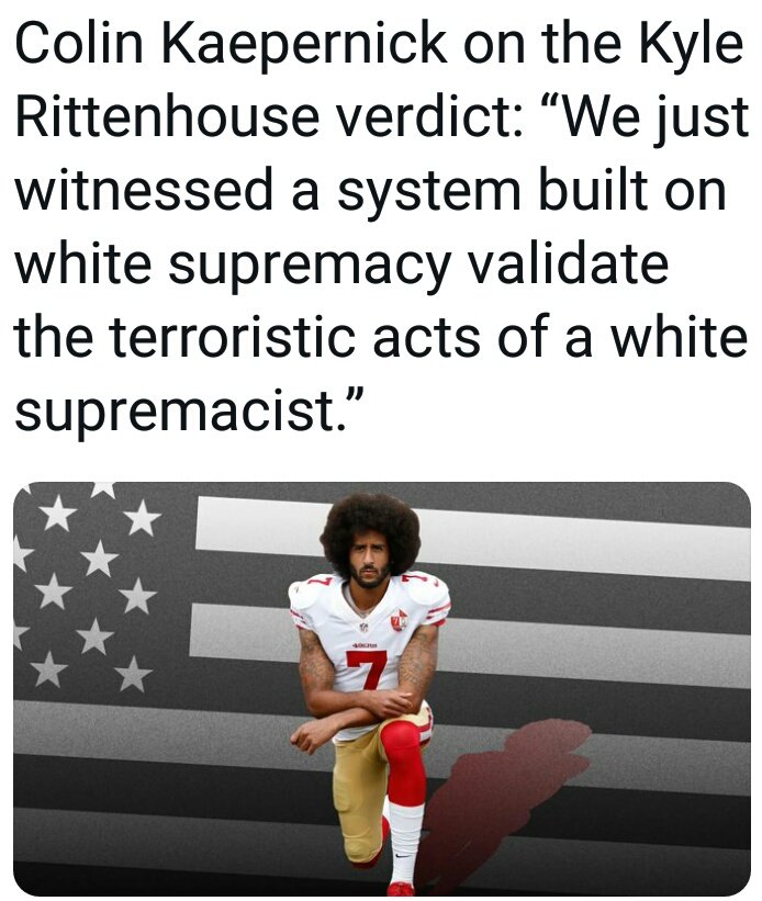 powderpuff1999's tweet photo. KAEPERNICK was right all along!! https://t.co/UwTG1JOVo1