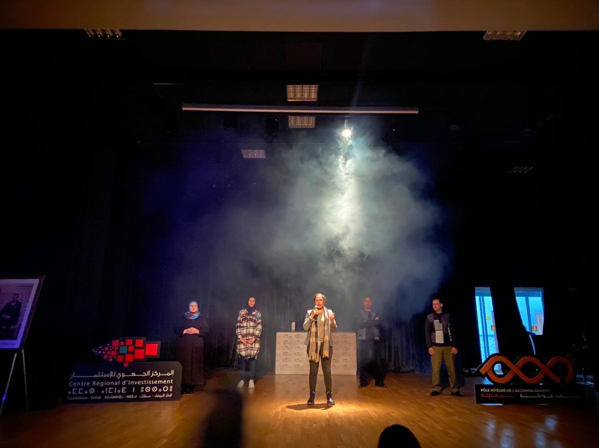 MoroccanCISE's tweet photo. Showcase de la #première #édition de programme d'accompagnement #Qimam du #CRI en partenariat avec le #MCISE, avec la participation du Wali de la région #Casablanca #Settat M.Said Ahmidouch, le DG du #CRICS, Salmane Benlayachi, et M.Mohamed Horani Chairman & CEO at #HPS https://t.co/AYB2TiAh8S