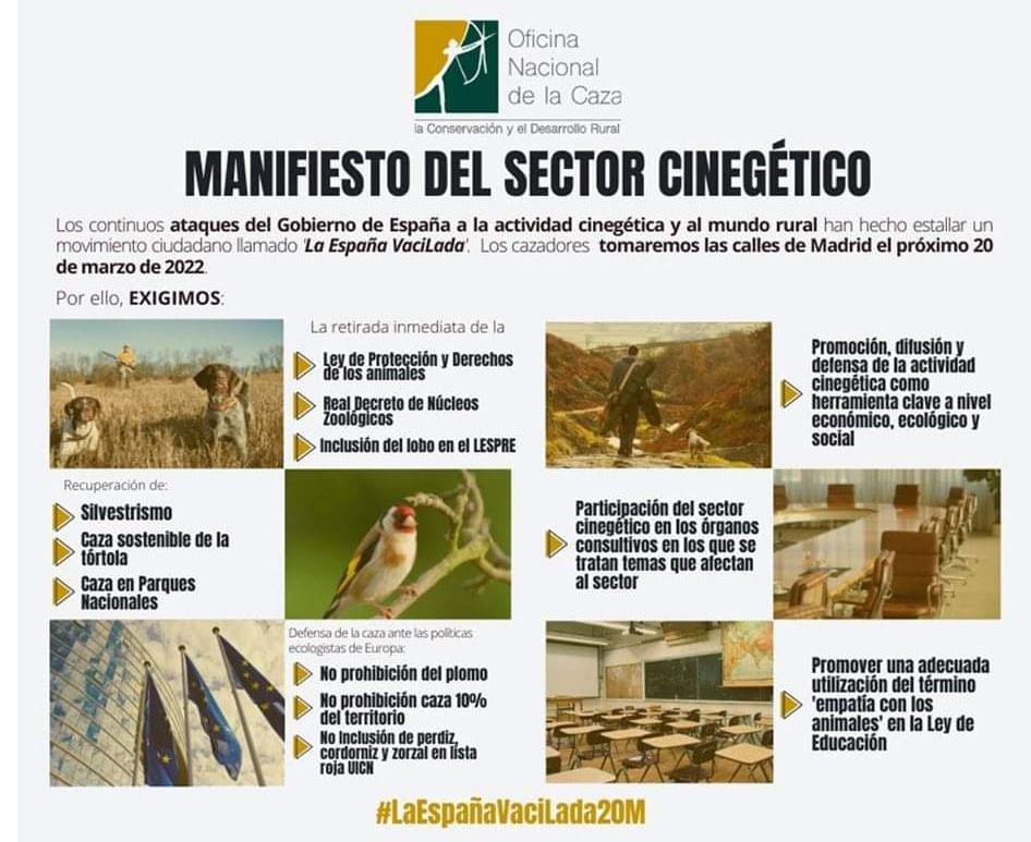 Decálogo de como no hacer la caza una actividad compatible con el siglo XXI