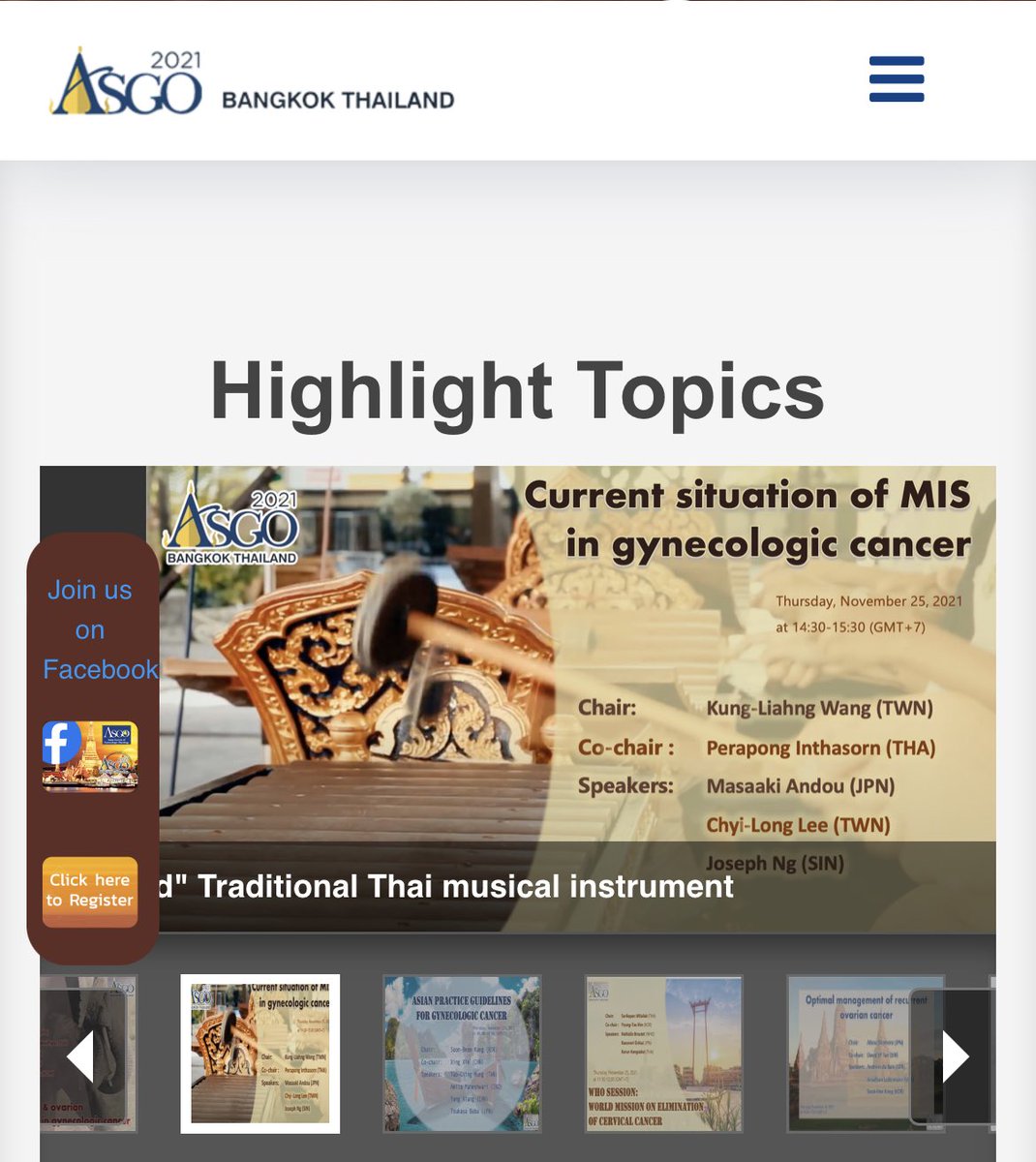 drjoeng's tweet photo. Honored to be part of this biennial gathering of Asia’s Gyn Onc community #AsianGO Hosted virtually from Bangkok, Thailand this year. Find out more at https://t.co/629zGXYOD4 https://t.co/aIoTs9P1TQ