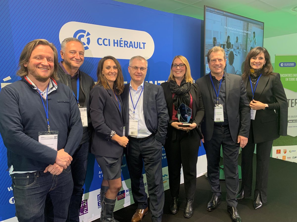 ADeljarry's tweet photo. Pitch #Intersud
Des dirigeants brillants sont venus présenter leur solution industrielle.
Après délibération du jury, le Prix #Intersud 2021 a été décerné à @NANCYAGHILONE #BIMPAIR incubé à @Innovosud pour leurs solutions nomades de gestion de gaz sous haute pression 👏👏👏 https://t.co/UMJT3dmtqB