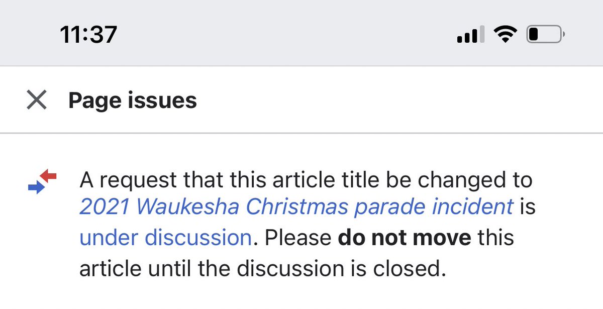 ____0HOUR1___'s tweet photo. Incident isn’t good enough @Wikipedia you know it’s a attack fix it you know my name I’ll fix it if you guys don’t https://t.co/8IXpeKi3Qj