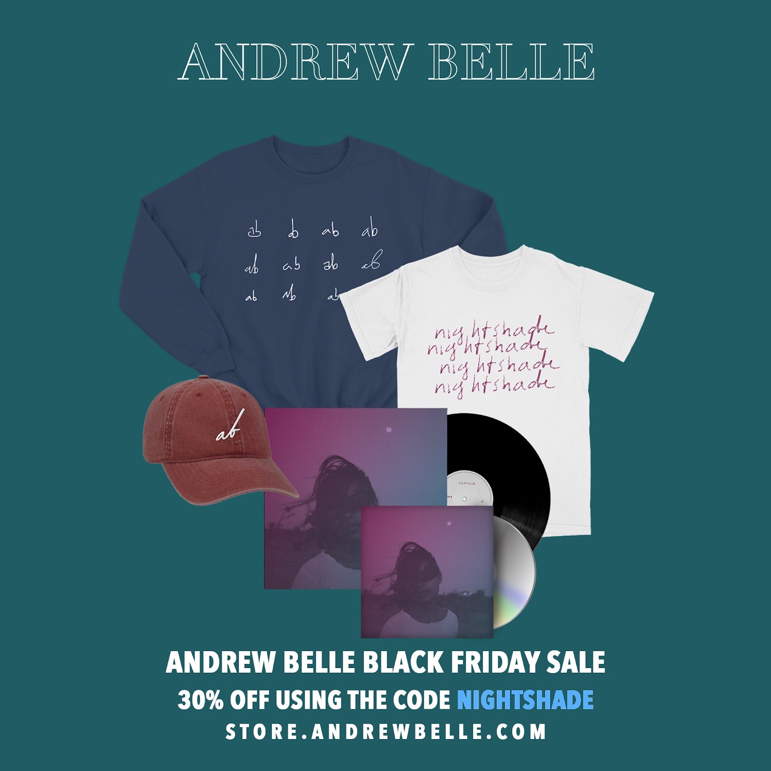 Andrew Belle Merch