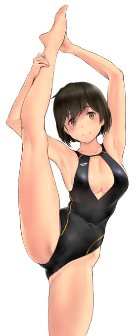体の柔らかさには定評がある飛龍 