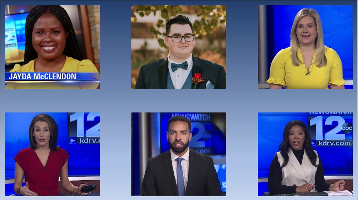 As we approach Thanksgiving, I want to say how thankful I am for the entire KDRV Morning/Midday team! Not only my on-air friends but my friends behind the scenes too. All of these folks bring joy and laughter to my life and make waking up at 1:30 AM everyday totally worth it!